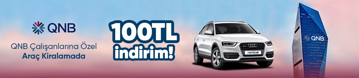 QNB Çalışanlarına Özel 100 TL İndirim!