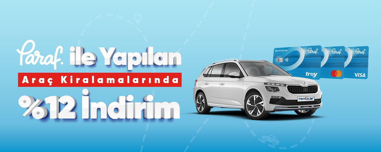 Paraf ile Yapılan Araç Kiralamalarında %12 İndirim