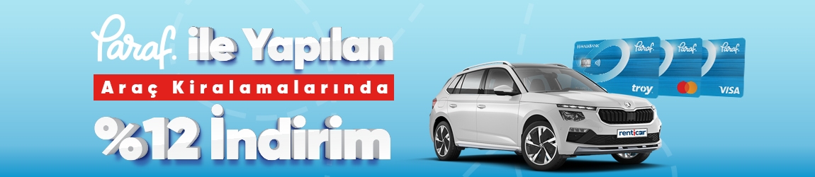 Paraf ile Yapılan Araç Kiralamalarında %12 İndirim