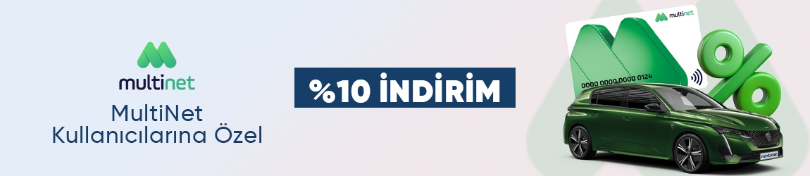 MultiNet Kullanıcılarına Özel %10 İndirim! 